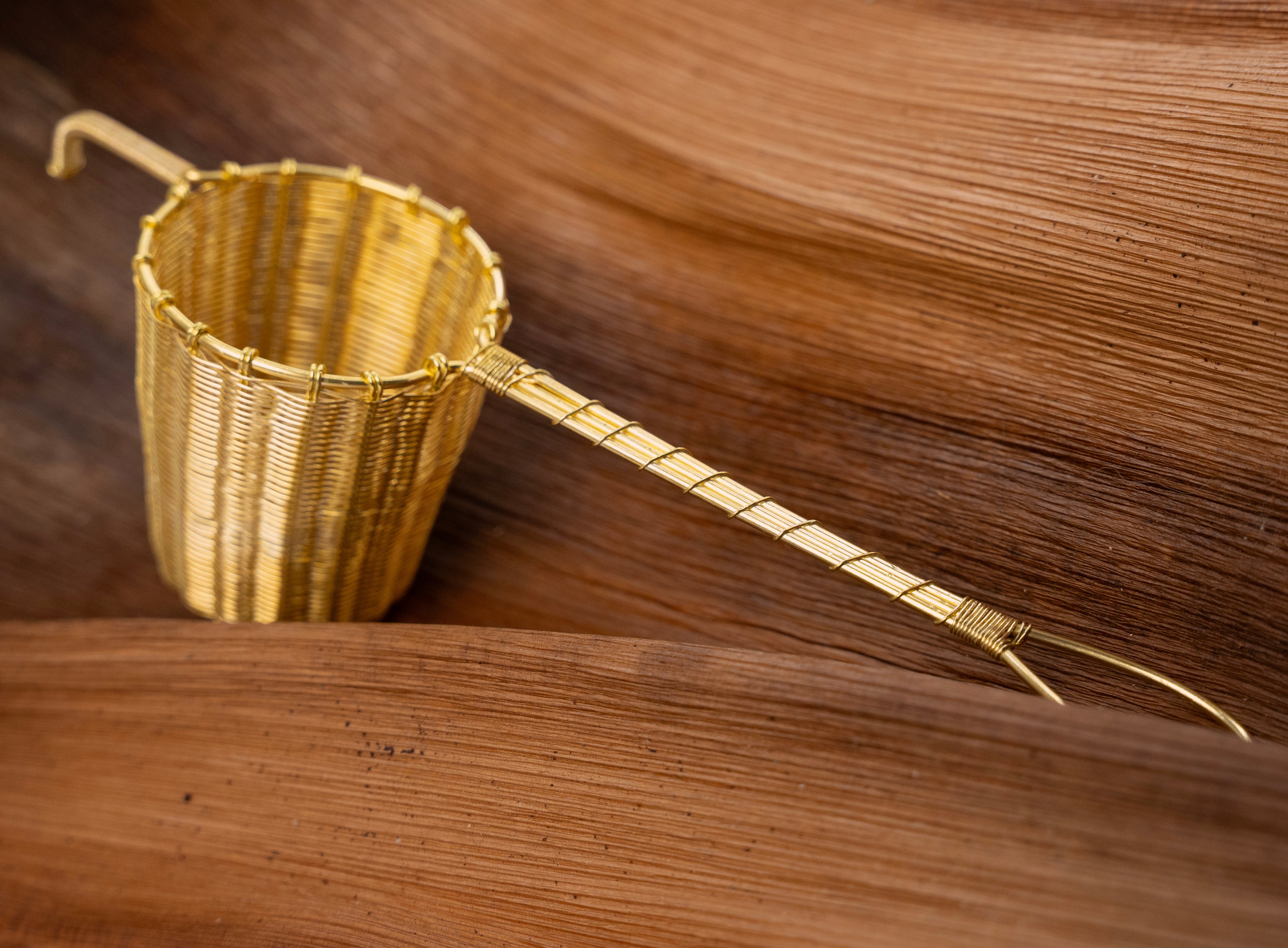 Handmade Brass Tea Strainer