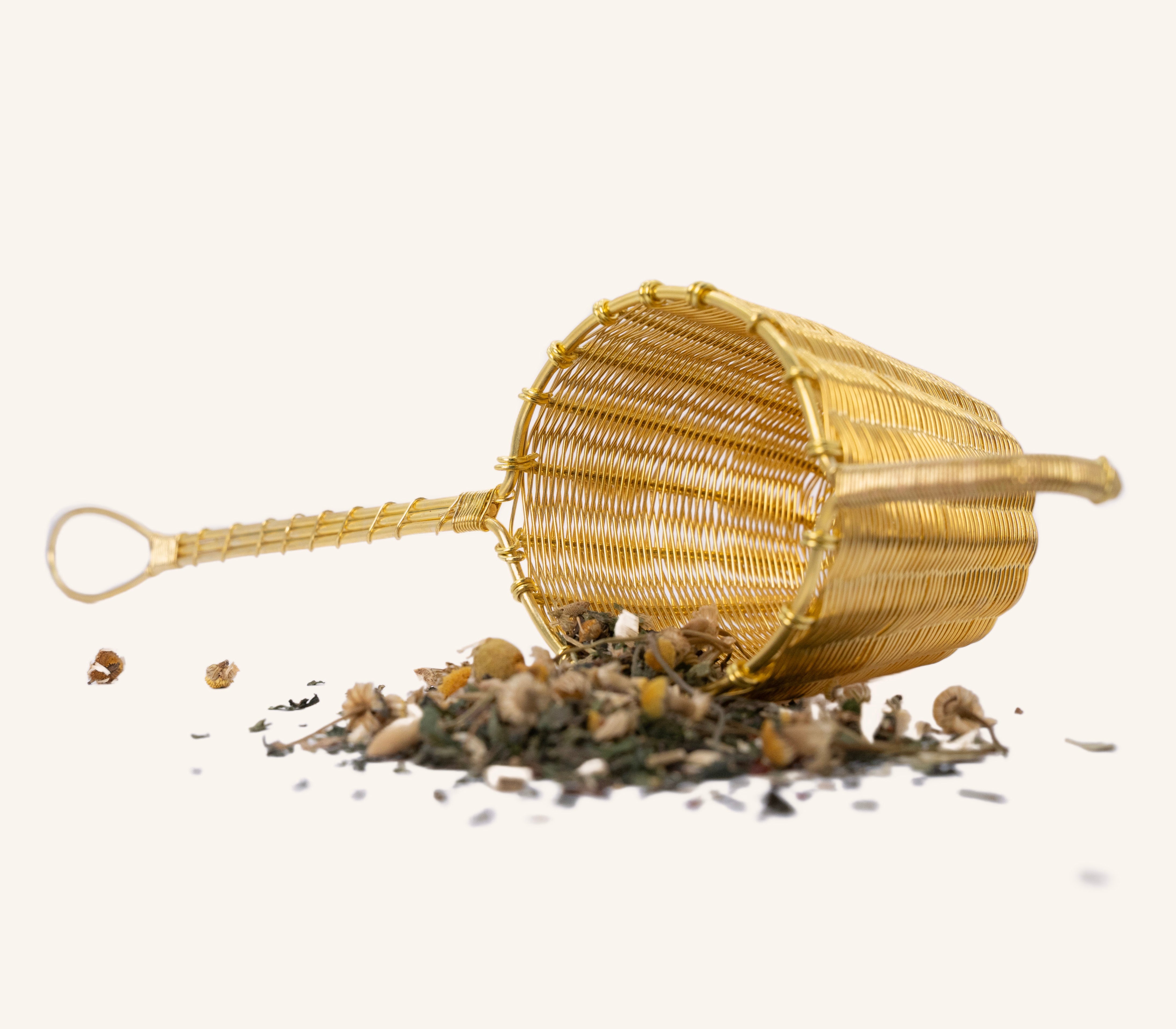 Handmade Brass Tea Strainer